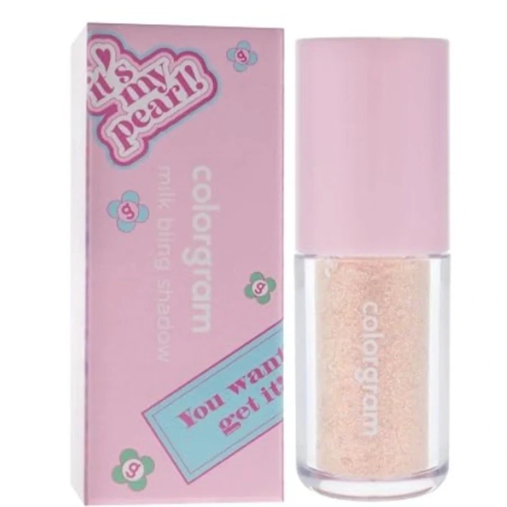 Colorgram Milk Bling Shadow 07 Fairy Like Liquid Glitter Eyeshadow K-Beauty NIB